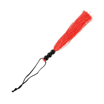 Small Rubber Whip Black Red - Intiym