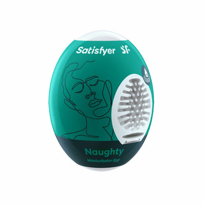 Masturbation Egg Satisfyer Naughty Green - Intiym