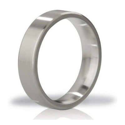 Duke Brushed Steel Love Ring Mystim - Intiym