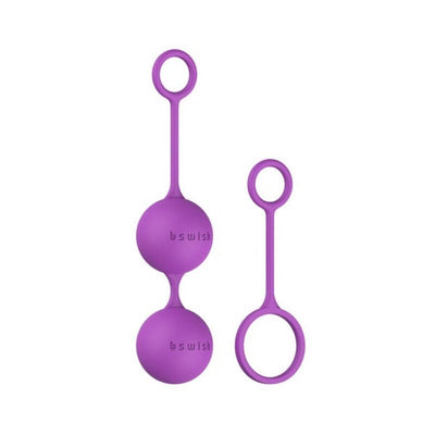 Bfit Basic Orgasm Balls B Swish Lilac Silicone - Intiym